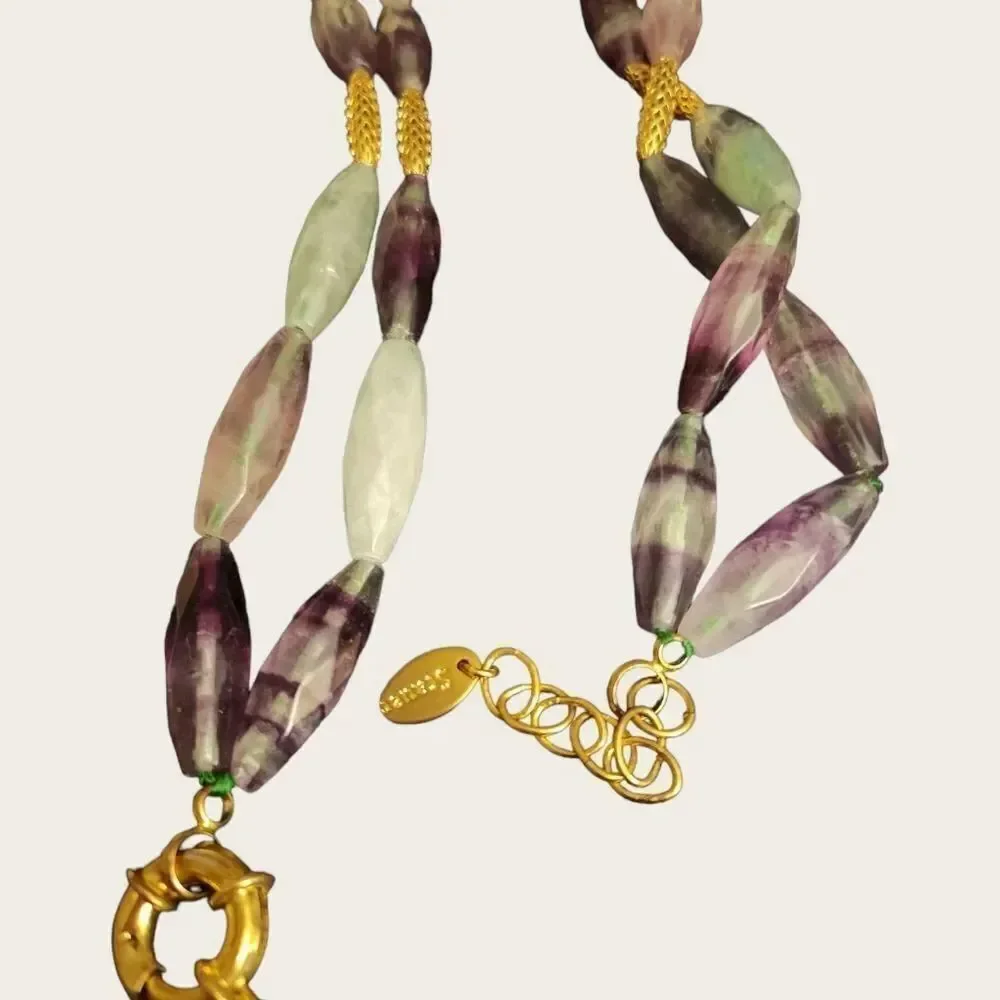 Vintage Sauer Beading Necklace